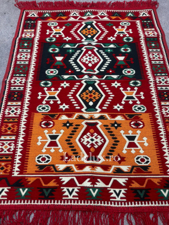 Covor cu Motive Tradiționale 80x125 – Stil Autentic, Calitate Superioară - C1687 [1]