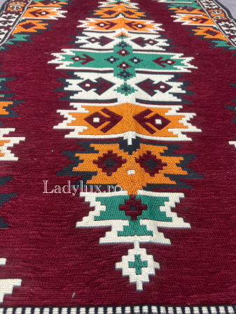 Covor cu Motive Tradiționale 80x125 – Stil Autentic, Calitate Superioară - C1688 [1]