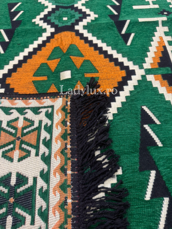 Covor cu Motive Tradiționale 80x125 – Stil Autentic, Calitate Superioară - C1697 [2]