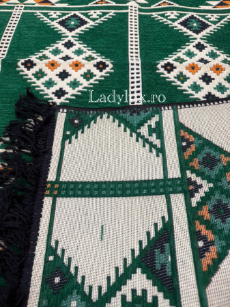 Covor cu Motive Tradiționale 80x125 – Stil Autentic, Calitate Superioară - C1698 [2]