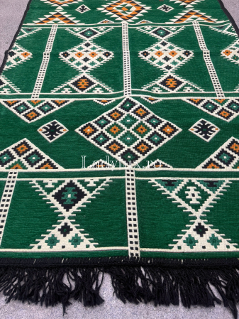 125 x 80 - Covor cu Motive Tradiționale 80x125 – Stil Autentic, Calitate Superioară - C1698