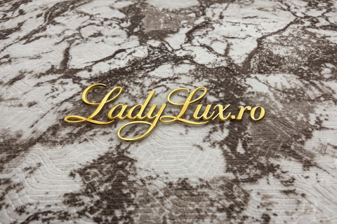 COVOARE - Covor Lucrat pe Antiderapant Model SZG Marmorat Maro 200x270 cm