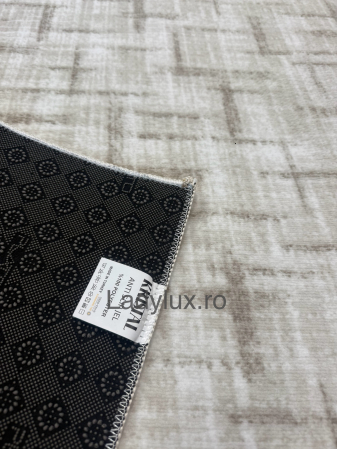 Covor Modern 200x270 cm în Nuanțe de Bej–  Antiderapant și Ușor de Întreținut [3]