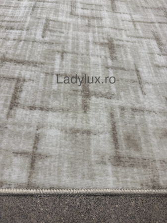 Covor Modern 200x270 cm în Nuanțe de Bej–  Antiderapant și Ușor de Întreținut [1]