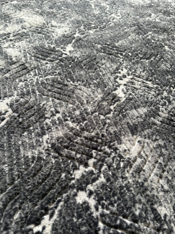 Covoare Antiderapante - Covor Modern Marmorat Gri Plin  - 200 x 270 cm - Antiderapant