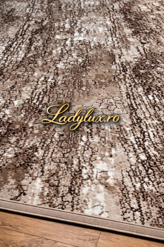 Covor 180x280 - Covor Modern Maro Marmorat 180x280 cm
