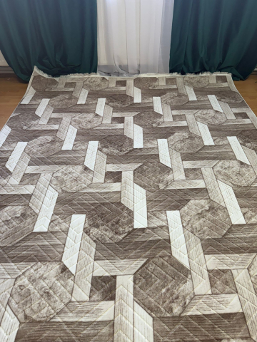 Covor 200 x 275 - Covor Modern Hexagon Maro - 200 x 270 cm - Antiderapant
