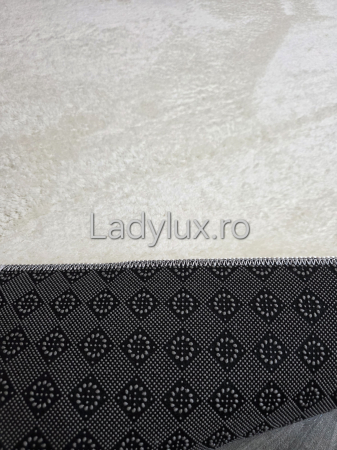 Covor plușat 160x220 cm cu spate antiderapant – Bej [3]