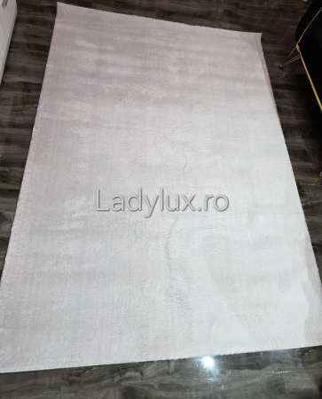 Covor plușat 160x220 cm cu spate antiderapant – Gri Silver [1]