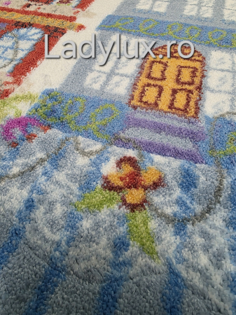 Covor Copii 100x150, Plusat, Cauciucat si Antiderapant- London [2]