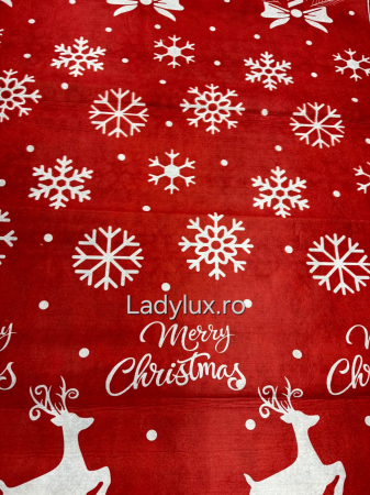 Covoraș subțire antiderapant cu motive de Crăciun – 140x180 cm- REN [2]