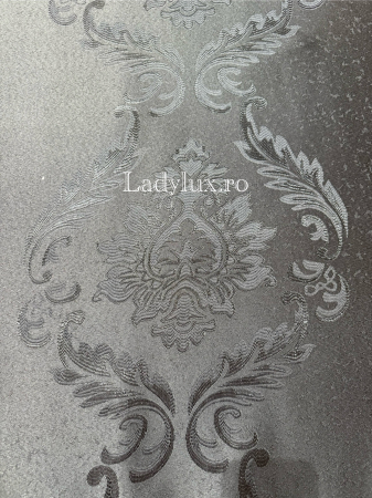 Draperii - Draperii Gata Cusute cu Rejansă, 3M – 2 Bucăți, de 150cm cu 250 cm inaltime – Model Baroc Antracit C1782