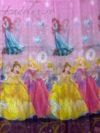 Perdea din Voal Lady Lux pentru Camera Copilului –Printese  4 m x 2.5 m [1]