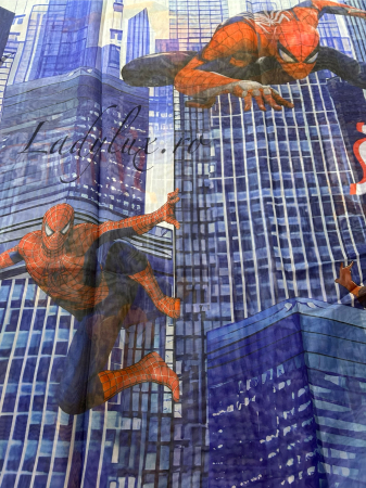 Perdele 4 M - Perdea din Voal Lady Lux pentru Camera Copilului –Spider  4 m x 2.5 m