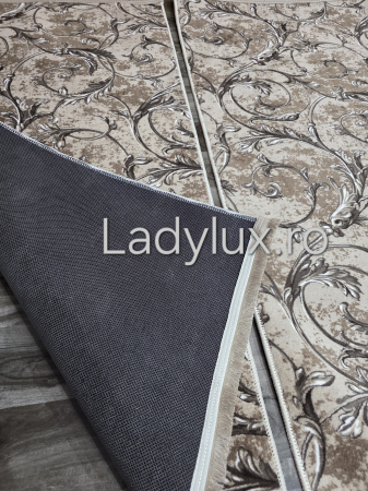 Set 2 Traverse Antiderapante 75x140 cm - Flori Maro C1422 [3]