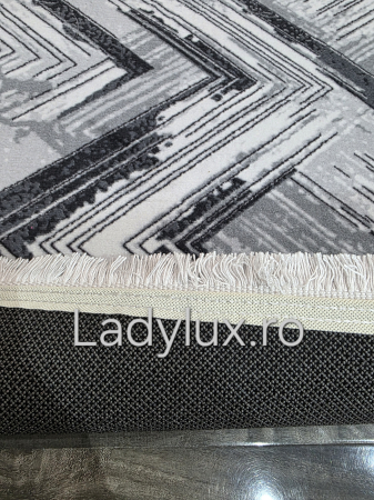 Set 2 Traverse Antiderapante 75x140 cm - Abstract Gri C1390 [2]