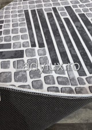 Set 2 Traverse Antiderapante 75x140 cm - Parchet 2 Gri C1389 [3]