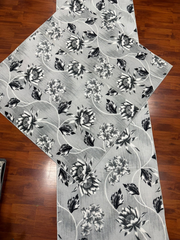 Set 3 Traverse - Set 3 Traverse Antiderapante Model Petala Gri - 1x 75×250 cm + 2× 75×130 cm