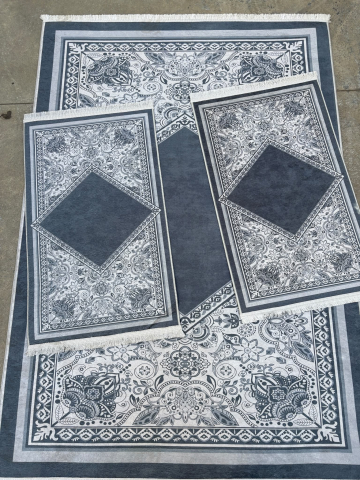 COVOARE - Set Covoare 3D Antiderapante SUBTIRI - 1 covor mare(140X200CM) + 2 pui(60X100)