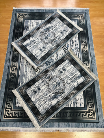 COVOARE - Set Covoare 3D Antiderapante SUBTIRI - 1 covor mare(140X200CM) + 2 pui(60X100)
