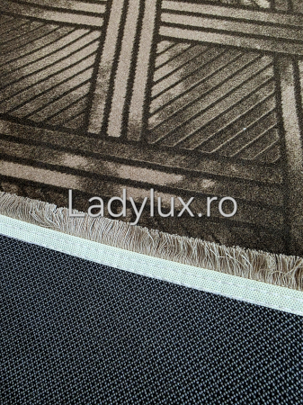 Set covoare antiderapante Maro stil parchet 2 – 1 covor mare(140X200CM) + 2 pui(60X100)-C1419 [1]