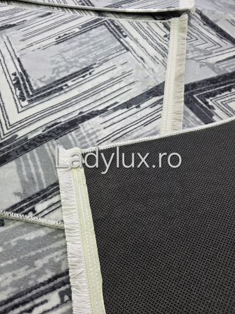 Set covoare antiderapante – 1 covor mare(140X200CM) + 2 pui(60X100)-C1348 [3]