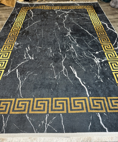 Covor 140x200 + 2 pui - Set covoare antiderapante SUBTIRI - 1 covor mare(140X200CM) + 2 pui(60X100)