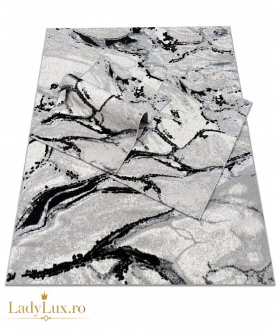 Covor cu Pui - Set Covor cu Pui  Abstract Model Cameleon 1x 140x190 cm  + 2x 60x90 cm PLS 323N