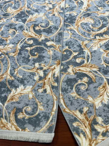 Set 2 traverse - Set Doua Traverse Antiderapante Model Regal Gri   75x140 cm