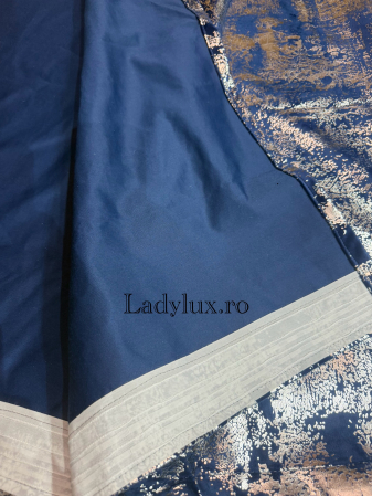 Set Draperii Catifea cu insertii -3 Metri Lățime, 2 Panouri (1.5 m + 1.5 m), Înălțime 2.70 m – Gata Cusute cu Tiv și Rejansă– C1605 [3]