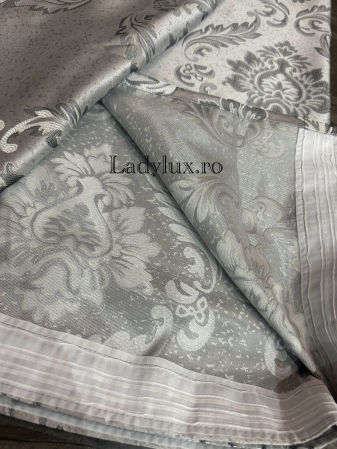 Set Draperii Gata Cusute cu Rejansă 3M – 2 Bucăți, de 150cm cu 270 cm inaltime – Eleganță pentru Orice Cameră - C1559 [3]