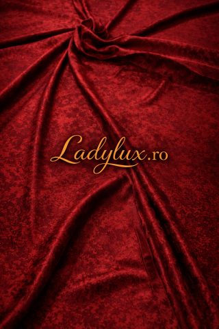 Draperii - Set Draperii Model Ice Red Cu Tiv si Rejansa 3M-2.7h