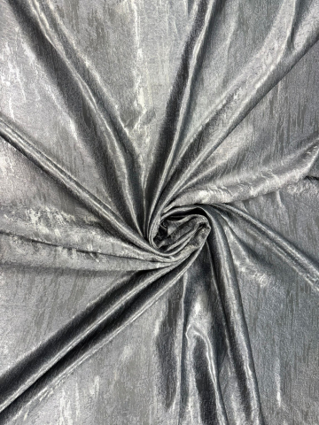 Draperii - Set Draperii Gri Gata Cusute cu Tiv si Rejansă, 3M x 2.7 h Model Arabic