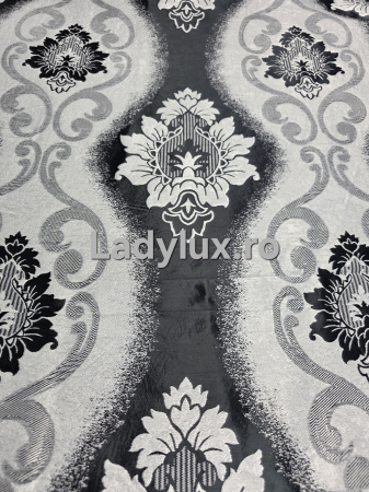 Draperii - Set Draperii Gata Cusute cu Tiv si Rejansă, 3M –  Model Baroc Blackout