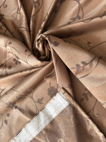 Draperii - Set Draperii MARO MODEL FLORICELE Gata Cusute cu Tiv si Rejansă, 3M x 2.5