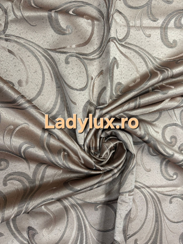 Draperii - Set Draperii Maro Gata Cusute cu Tiv si Rejansă, 3M x 2.7 h Model Cracuta