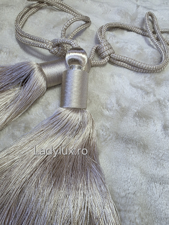 Set Prinzători Draperii Bej – Eleganță și Strălucire pentru Orice Decor - C1622 [2]