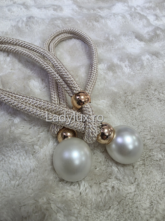 Set Prinzători Draperii Bej– Eleganță și Strălucire pentru Orice Decor -  C1634 [1]