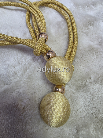 Set Prinzători Draperii Aurii– Eleganță și Strălucire pentru Orice Decor -  C1629 [1]