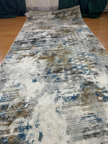 Traverse 100 x 280 - Traversa Antiderapanta , Model Terra  -100 x 270 cm -