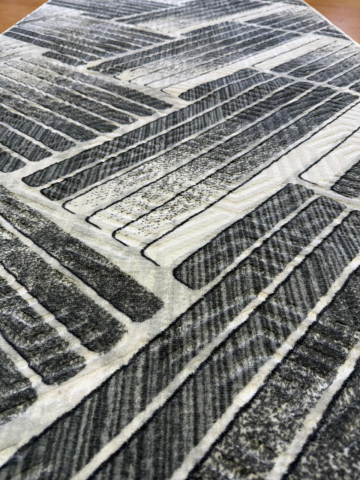 Traverse antiderapante - Traversa Antiderapanta , Model Parchet Gri -100 x 270 cm