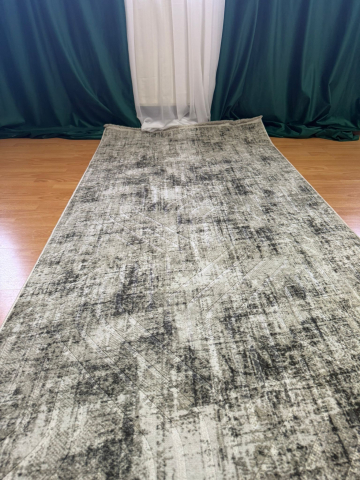 Traverse 100 x 280 - Traversa Antiderapanta , Model Abstract  Vernil -100 x 270 cm