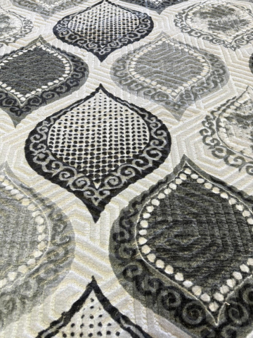 Traverse antiderapante - Traversa Antiderapanta , Model Lacrima Gri -100 x 270 cm