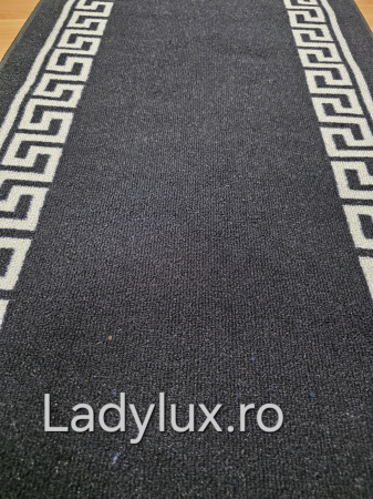 Traversă la metru liniar, Model VRS negru – Cauciucată și Antiderapantă 70 cm latime C1712 [1]