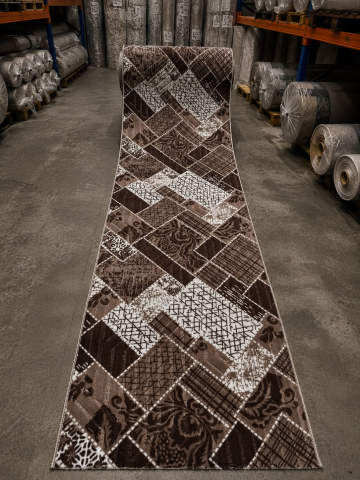 TRAVERSE - Traversă la metru liniar, Model Amandina Maro Latime 120 CM