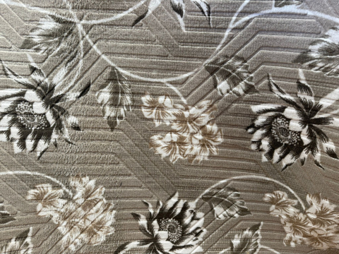 Latime 100 - Traversă la Metru Liniar, Model Floral Capucino  Latime 100 CM