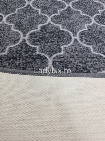 Traversă la metru liniar, Model Pav gri  – Cauciucată și Antiderapantă 100 cm latime C1724 [2]