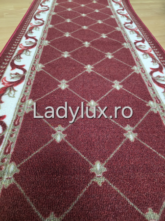 Traversă la metru liniar, Model RGL Rosu – Cauciucată și Antiderapantă 70 cm latime C1720 [1]