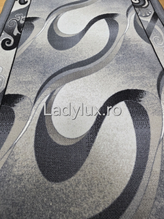 Traversă la metru liniar, Model SS nuante de gri – Cauciucată și Antiderapantă 120 cm latime C1728 [1]