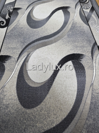 Latime 120 - Traversă la metru liniar, Model SS nuante de gri – Cauciucată și Antiderapantă 120 cm latime C1728